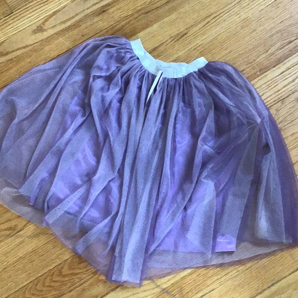 Purple kids skirt